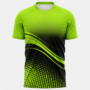 Camiseta con estampado de puntos degradados para hombre de secado rápido |   Camiseta Deportiva Sublimada Personalizada - Product Image 2