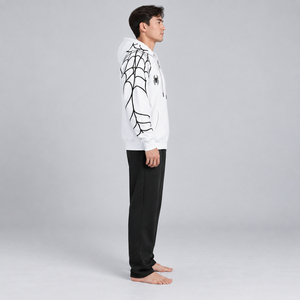 เสื้อฮู้ดดี้ลายแมงมุมสำหรับผู้ชาย ขายส่งจากโรงงาน ผ้าคุณภาพดี ออกแบบลายกราฟิกทันสมัย สวมใส่สบาย ตัดเย็บทนทาน - Product Image 2