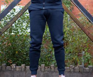 Ensemble de deux pièces en coton éponge pour hommes, survêtement de sport, fitness, LOGO personnalisé, survêtement uni pour hommes, vente en gros - Product Image 4