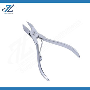 Wide Jaw <b>Cuticle</b> Nipper Stainless Steel Curved Blade Nail <b>Trimmer</b> Customizable Professional Manicure Tool Manufacturer Pakistan - Product Image 3