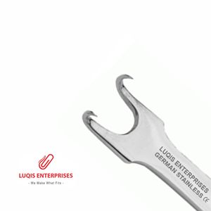 Retractor Nasal Gubisch Kilner con Puntas Afiladas de Acero Inoxidable, Instrumento Quirúrgico para Rinoplastia ORL, Reutilizable - Product Image 4