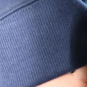 Sudadera BORUFF NAVY con cuello alto, 100% BLANCA, con apliques bordados, cuello ancho, URBAN PRODUCTIONS - Product Image 6