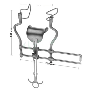 De acero inoxidable de alta calidad Abdominal retractor Balfour Abdominal retractores maleable retractores - Product Image 1