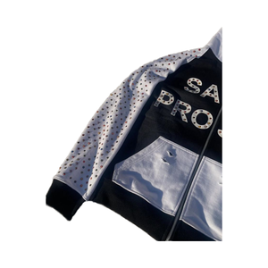 Sweatshirts à capuche et sweatshirts en coton épais surdimensionnés vintage pour hommes impression DTG avec strass personnalisés Style éponge française délavé au soleil pour l'hiver - Product Image 3