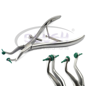 Dental Crown Remover Pliers Orthodontic Stainless Steel Forceps Rubber Tipped By <b>Blush</b> Surgical - Product Image 2