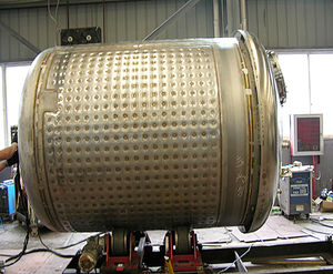 ASME标准220V不锈钢搅拌器U-Stamp真空罐溶剂混合泵电机齿轮箱齿轮轴承300L能量 - Product Image 4