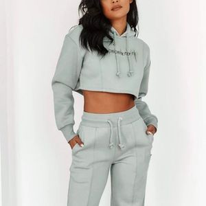 En gros, Nouveaux Sweats à Capuche Crop Top pour Femmes, Modèles Unis Tendance - Product Image 6