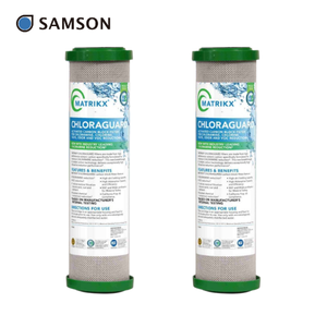 Cartouches de filtre à bloc de carbone haute capacité pour la chloramine – Choix écologique et éprouvé pour l'eau - Product Image 1