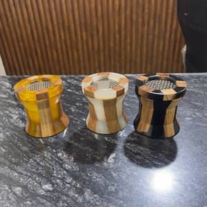 Brûleur à encens Madkhan en résine et bois d'acacia SS CRAFT INDIA, décoratif religieux, porte-encens arabe, parfum d'ambiance de luxe pour la maison - Product Image 5