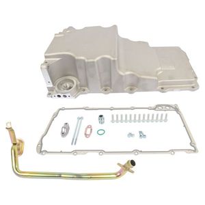 Coppa dell'olio retrò a basso profilo con piastra di tenuta per GM LS1/LS2/LS3 4.8 5.3 5.7 6.0 6.2 Quarts, compatibile con 5.7L Delivery 7L Commodore - Product Image 1