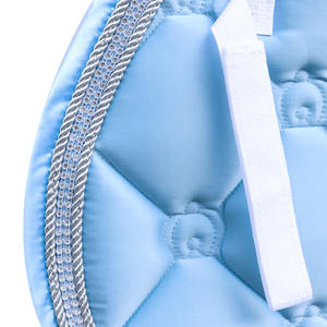 Almohadillas de Silla de Montar Transpirables para Caballos, Almohadillas de Silla de Montar de Satén para Doma y Salto Ecuestre - Product Image 4