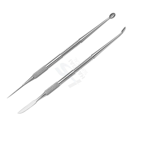 Instrumentos Profesionales Manuales de Acero Inoxidable para Encerar, Cuchillo para Modelar Cera de Laboratorio Dental con 3 Puntas para Esculpir - Product Image 3