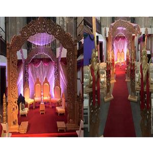 Gujarati <b>Wedding</b> Wooden Mandap Manufacturer Classy <b>Wedding</b> Wooden Mandap USA Exclusive <b>Wedding</b> Designer Wooden Mandap Australia - Product Image 1
