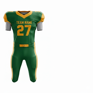 Uniformes de Fútbol Americano Personalizados al por Mayor 2026, Pantalones y Camiseta con Impresión Personalizada |   Ropa Deportiva Unisex de Manga Corta y Transpirable, Fabricante OEM - Product Image 2