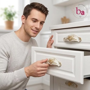 Vintage Cast Iron Industrial Design <b>Pulls</b> Handles Knobs for Dresser Cabinet <b>Drawer</b> Wardrobe Living Room Use-Durable Eco-Friendly - Product Image 2