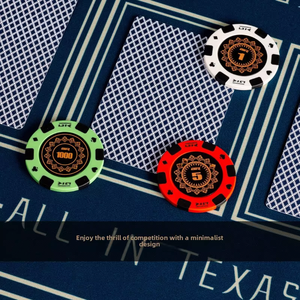 Jetons de casino professionnels en argile <span class=keywords><strong>composite</strong></span> de 14g, résistants à l'usure et aux rayures, pour jeux de stratégie de table, fournitures pour clubs - Product Image 5