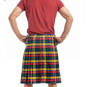 Vente en gros de kilt écossais personnalisable en coton et laine acrylique, confortable, avec logo et taille sur mesure pour hommes, couleurs et designs personnalisables Fortis Sports - Product Image 4