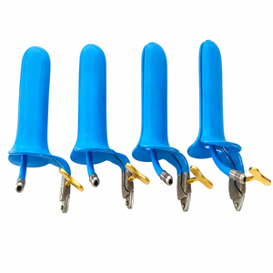 Espéculo Vaginal No Conductor Collin con Tubo de Humo, Recubierto Electrolíticamente, Certificado CE, Instrumento de Ginecología - Product Image 1