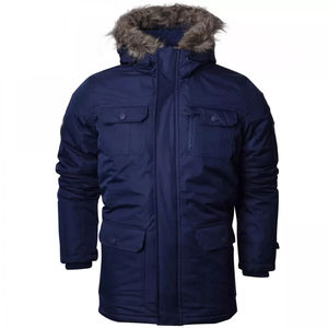 Parkas longs à capuche pour hommes, grande taille, style streetwear, confort décontracté, tailles personnalisables par sublimation - Product Image 6