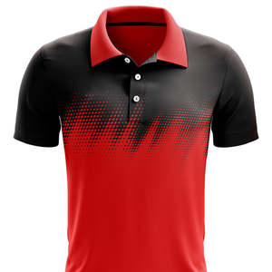 Camiseta de Cricket Personalizada de Manga Corta Sublimada Transpirable 100% Poliéster Hecha en Pakistán con Logotipo Personalizado Todas las Tallas - Product Image 2