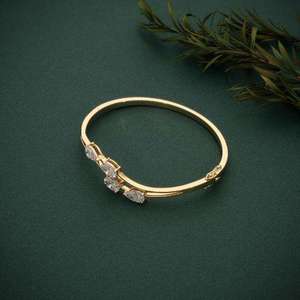 Bracelet en diamant de laboratoire pour femme, plaqué or, taille brillant ronde, certifié IGI, bijou de luxe, cadeau haut de gamme, diamant de qualité supérieure - Product Image 2