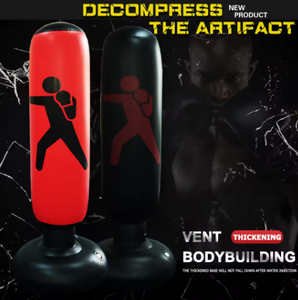 Inflatable Boxing <b>Bag</b> Training Relief Exercise <b>Punch</b> Standing Sandbags - Product Image 2