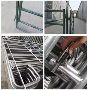 Fabriek Lage Prijs Draagbare Vee Hekwerk Voor Landbouwhuisdieren Gegalvaniseerde Stalen Vee Panelen Paard Corral Poorten 3d Modellering - Product Image 2