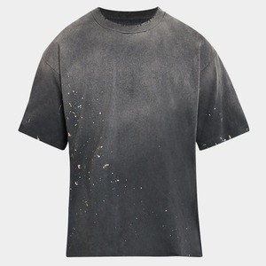 เสื้อยืดลำลองผู้ชาย ผ้าฝ้าย 100% 220 GSM แขนสั้น สกรีนโลโก้ได้ ทรงวินเทจ ระบายอากาศ แห้งเร็ว ทรงปกติ - Product Image 4