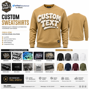 Nouveauté 2026 : Sweat-shirts à impression en relief, prix de gros abordable, haute qualité, couleurs personnalisables, coupe classique - Product Image 5