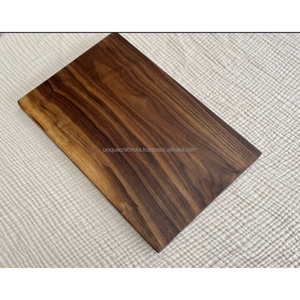 Planche à découper rectangulaire moderne en bois de manguier, écologique, faite à la main, durable, plateau de service classique pour la cuisine - Product Image 1