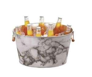 Juego de 2 cubetas para bebidas con diseño en relieve, enfriador de vino y cubeta elegante para fiestas, para champán y vinos. - Product Image 5