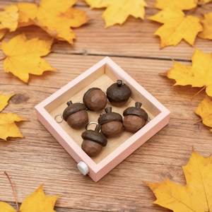 พวงกุญแจไม้สไตล์เรียบง่าย ทนทาน เหมาะสำหรับเป็นของขวัญและของแจก - Product Image 3