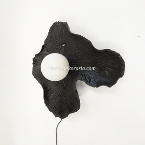 Zaya Teak Wood Wall Lamp Decorative Exotic Style Wall <b>Light</b> for Home Interior Bedroom Living Room Hotel - Product Image 2