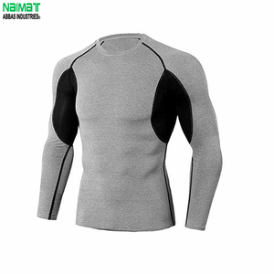 Conjunto de ropa interior térmica de invierno, camiseta de compresión y pantalones ajustados, ropa deportiva para correr, culturismo, levantamiento de pesas - Product Image 1