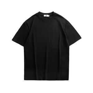 เสื้อยืดคอกลมผู้ชาย ผ้าฝ้ายเรียบ น้ำหนัก 120 กรัม เสื้อยืดคอกว้างราคาประหยัดสำหรับผู้ชาย เสื้อยืดออกกำลังกายผู้ชาย - Product Image 2