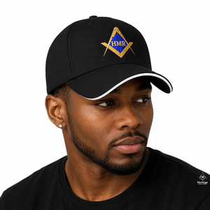 Heritage Masonic Regalia Greek Apparel Brotherhood Masonic Wear Fraternity Blank <b>Plain</b> Mens Hats Customize <b>Baseball</b> <b>Caps</b> - Product Image 3
