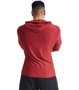 T-shirt de sport Dry Fit pour homme, haut de gamme, à manches longues, pour l'entraînement et la course, avec capuche, confort ultime, performance optimale. - Product Image 3