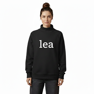 Sweat-shirt à col montant pour femme, coupe oversize, décontracté, en molleton de coton doux, chaud pour l'hiver, style streetwear, personnalisable OEM ODM - Product Image 1