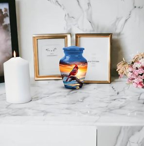 ของที่ระลึกนกขนาดเล็กแบบอะลูมิเนียมสำหรับผู้ใหญ่ขี้เถ้ากระดูกมนุษย์ออกแบบได้ในราคาที่ดีที่สุดในตลาด - Product Image 6