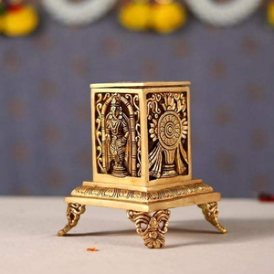 Beautiful Brass Incense Bakhoor <b>Burner</b> For <b>Oud</b> And Aromatic Resin Use Decorative Brass Incense <b>Burner</b> For Prayer And Worship - Product Image 5