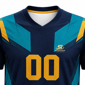 Kit de football OEM, meilleur design, kit de football respirant, nouvelle arrivée, kit de football personnalisé en couleur - Product Image 6