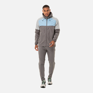 Premium Quality Cotton Tracksuit Set <b>Zip</b>-<b>up</b> <b>Jacket</b> Lightweight Waterproof Breathable Windbreaker Casual Spring Training Men - Product Image 1