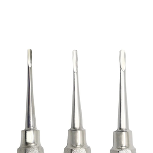 Ensemble de 6 élévateurs dentaires luxateurs pour extraction de dents, instruments en acier inoxydable avec poignée ergonomique, kit chirurgical CE Classe I - Product Image 5