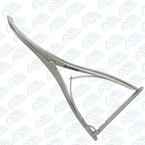 Écarteur Inge Lamina de 11 pouces à lames concaves dentelées, micro-pointe de 1 mm, instrument chirurgical orthopédique, instruments de neurochirurgie - Product Image 3