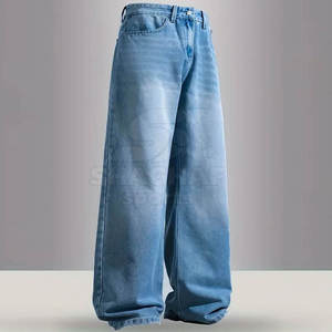Baggy Pants Loose Fit <b>Elastic</b> <b>Waist</b> 100% Cotton Heavyweight Casual Wear Easy Daily Style Comfortable Fit for Men's 2026 - Product Image 2
