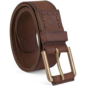 Punk Rock Round <b>Studded</b> Cowhide Leather <b>Belt</b> with Pin Buckle Braided Design for Men & Women-Formal Eco-Friendly 3.8cm Width - Product Image 5