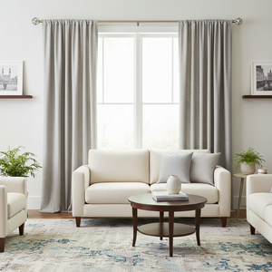 Modern Metal Window Curtain Poles and Accessories - Product Image 4
