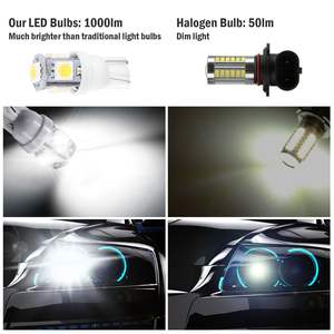 Kit di 50 lampadine LED T10 5050 6000K bianche da 1000lm per auto, ricambio per luci auto - Product Image 3