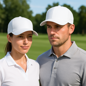 Casquettes de baseball personnalisées perforées à bord incurvé, coupe laser, matériel imperméable à l'eau, pour hommes et femmes - Product Image 2