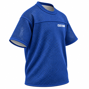 Camiseta Deportiva Personalizada con Logotipo para Hombre, Camiseta de Malla Transpirable, Resistente, con Hombros Caídos, Color Sólido - Product Image 3